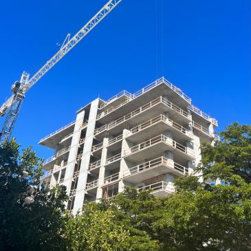 Sarasota Condominium under construction