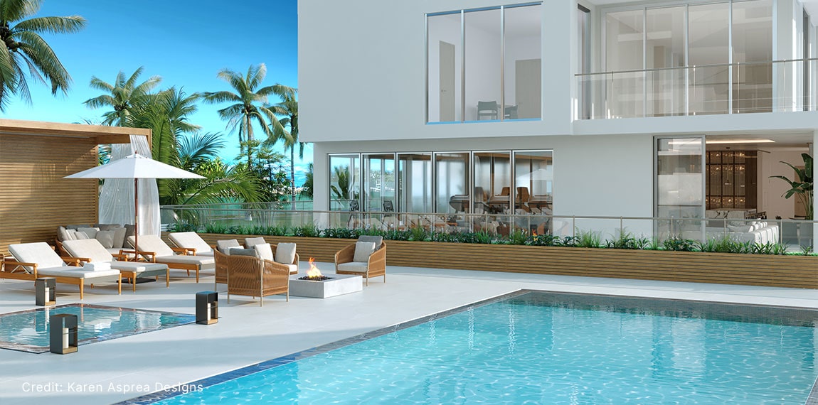 Resort-Style Pool rendering